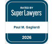 Rated By Super Lawyers | Paul M. Gagliardi | 2026